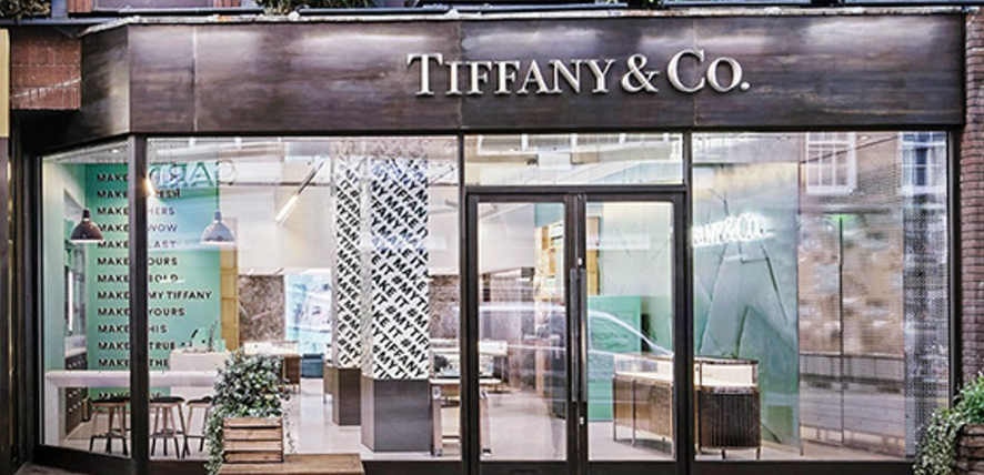 tiffany & co modern retail plaster moulding 